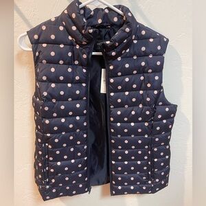 Cole brook polka dot vest